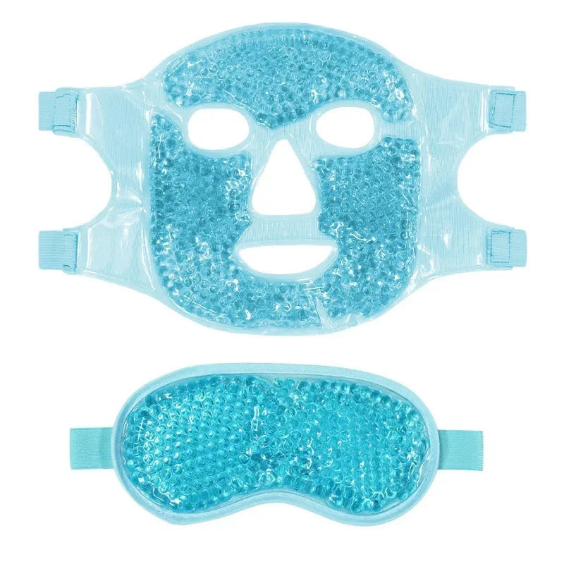 Reusable Hot Cold Face & Eye Mask for Puffiness Relief