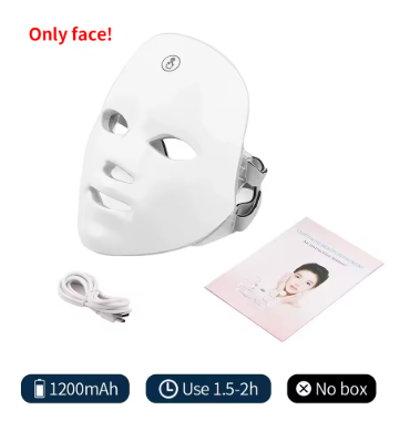 7 Color LED Facial Mask for Skin Firming & Rejuvenation