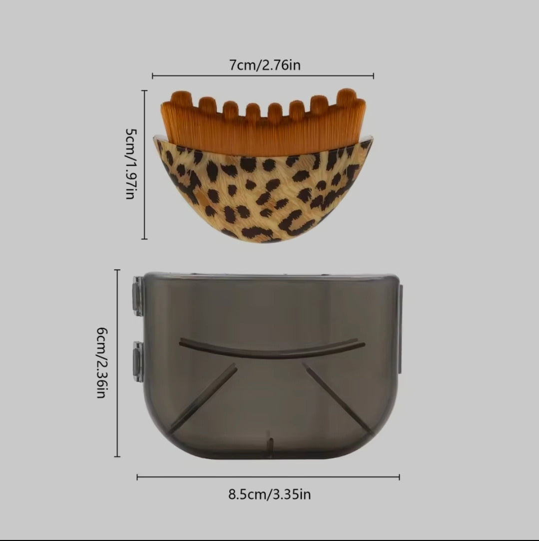 Facial Lymphatic Drainage Brush Contour Massage Tool